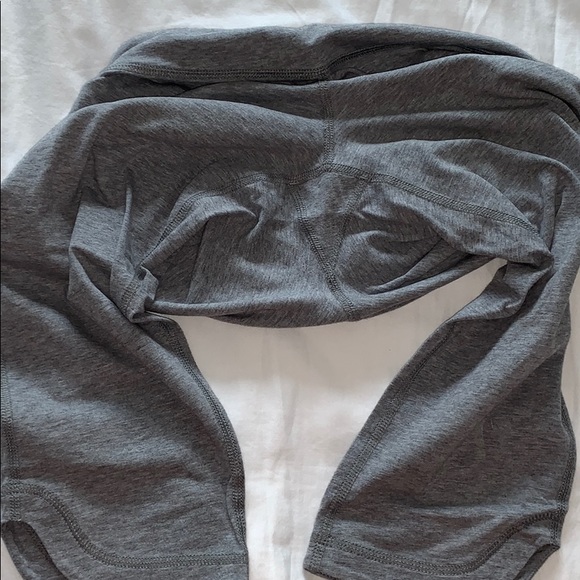 Lululemon // grey cotton capris - Picture 4 of 4